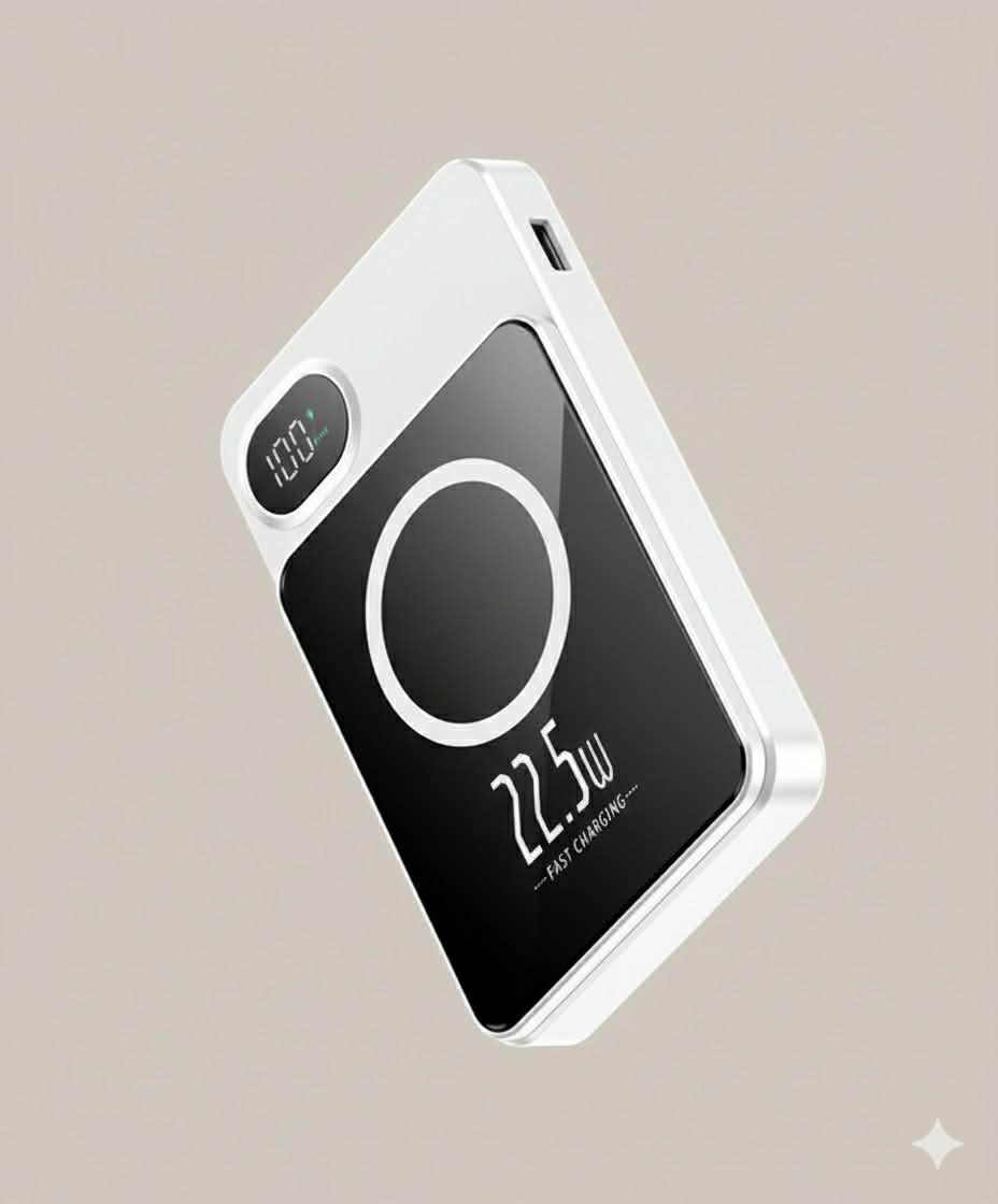 Chargeur Portable Magnétique – Batterie 10000mAh Sans Fil – Par MAGNOLINK™