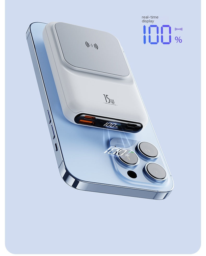 chargeur portable magnetique 15W 10000mAh MAGNOLINK