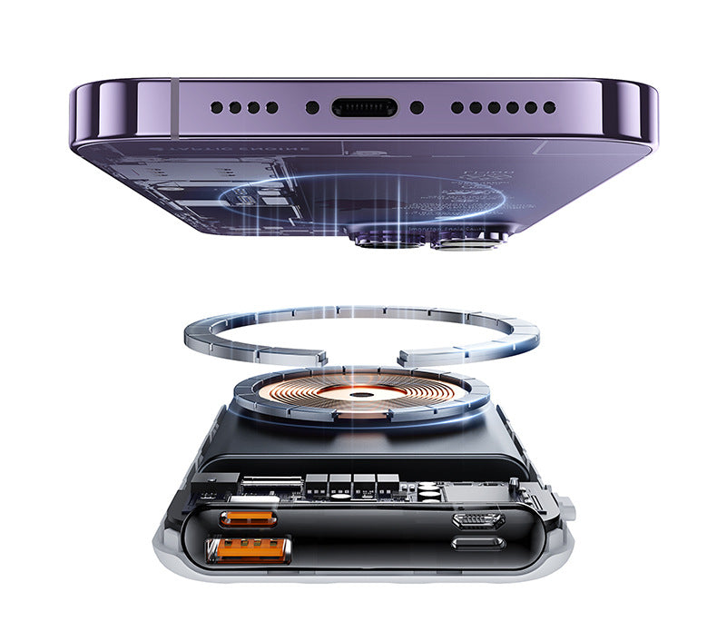 chargeur portable magnetique 15W 10000mAh MAGNOLINK